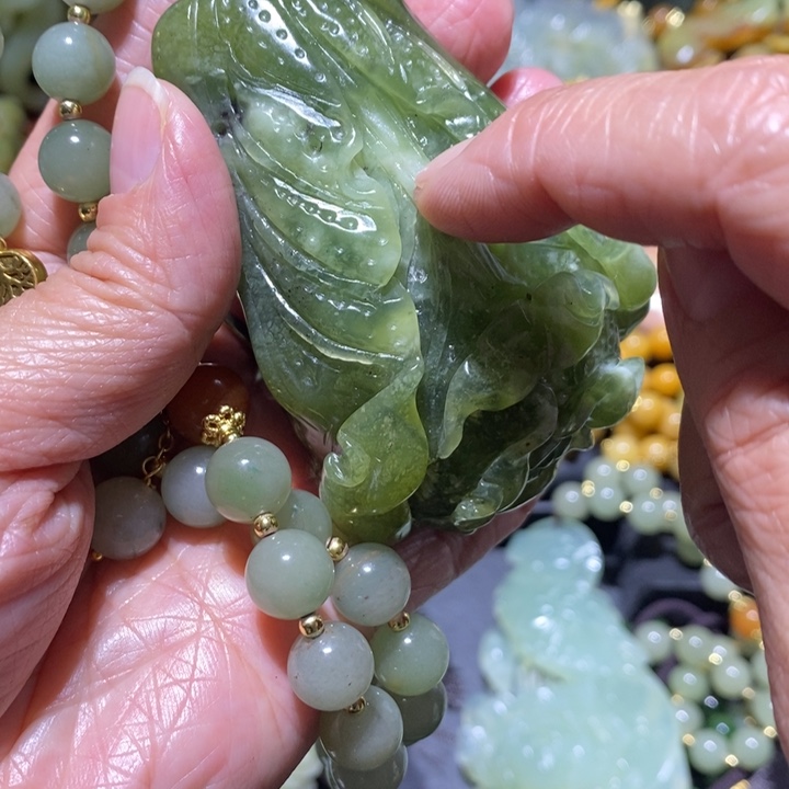 岫玉岫玉吊坠未镶嵌