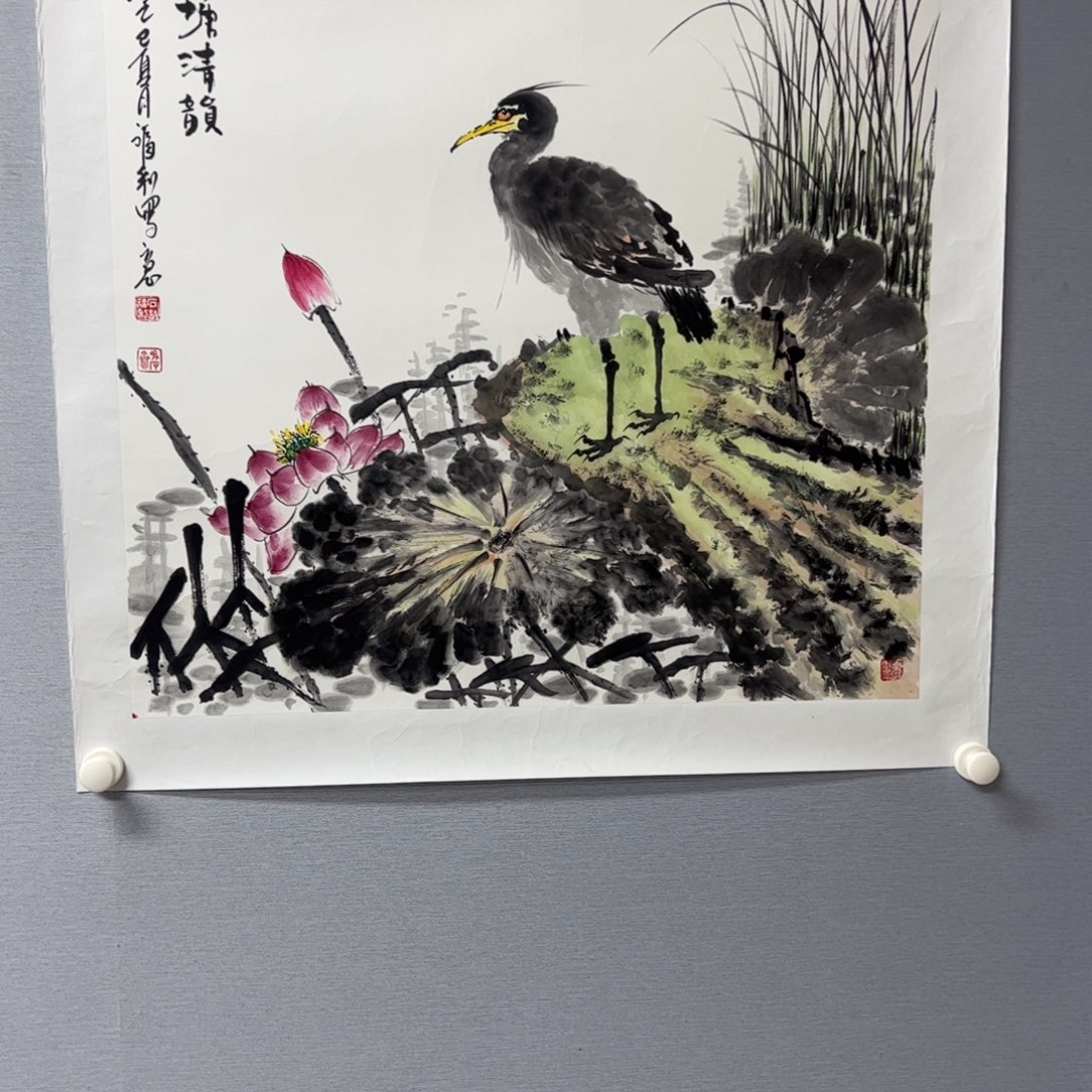 国画亲笔手绘原创