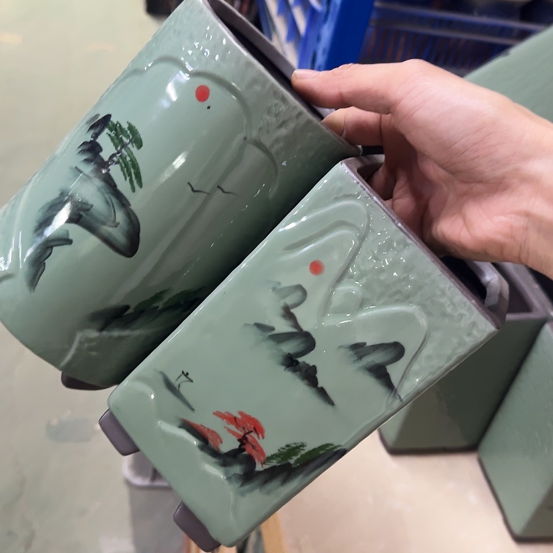 陶瓷2个··订单自动合并·口径误差0.5左右··