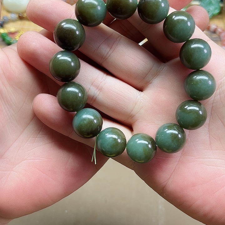 未镶嵌手链和田玉方*也