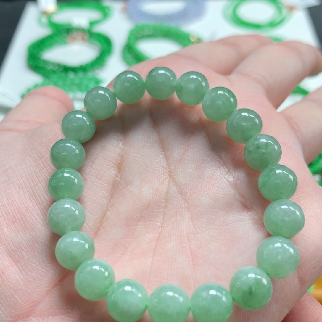 翡翠未镶嵌手链翡翠