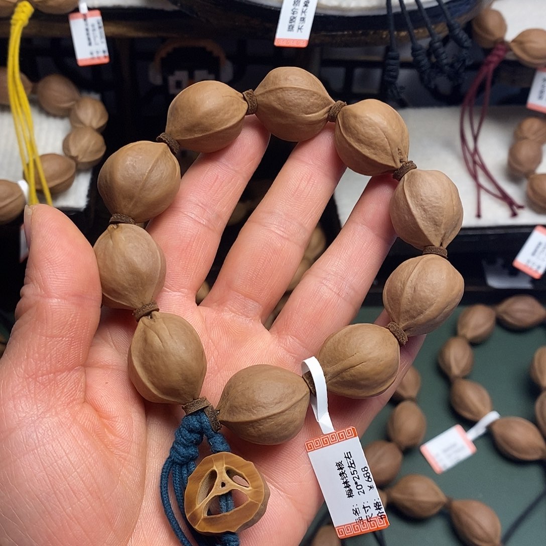 橄榄核手串/手链梅林铁20/25左右