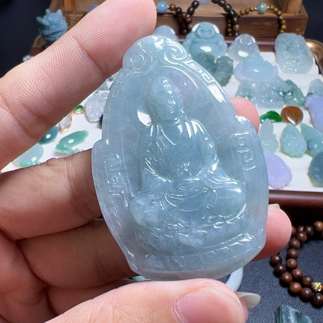 颈饰未镶嵌翡翠翡翠挂件