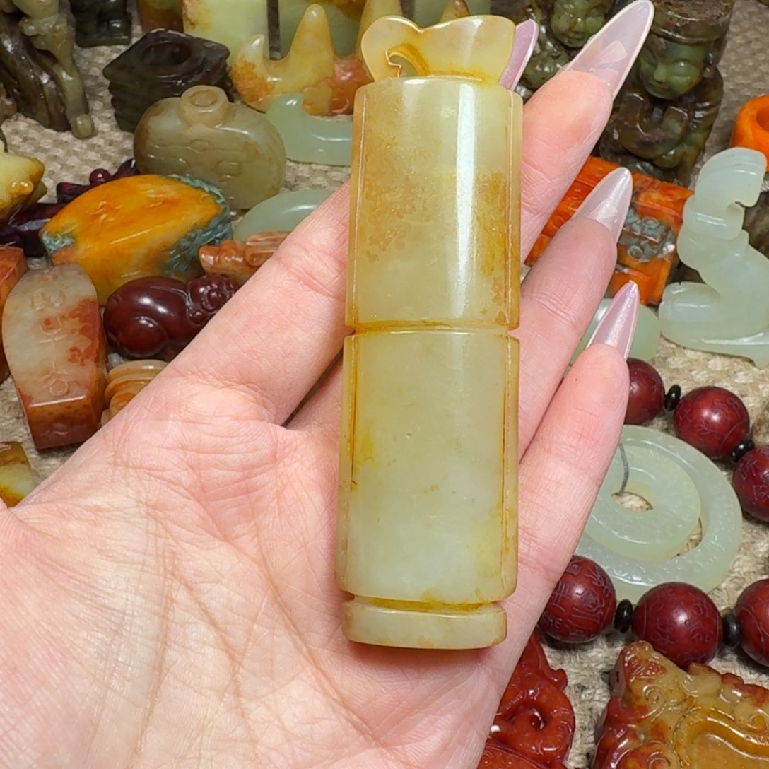 白玉菩提吊坠挂件