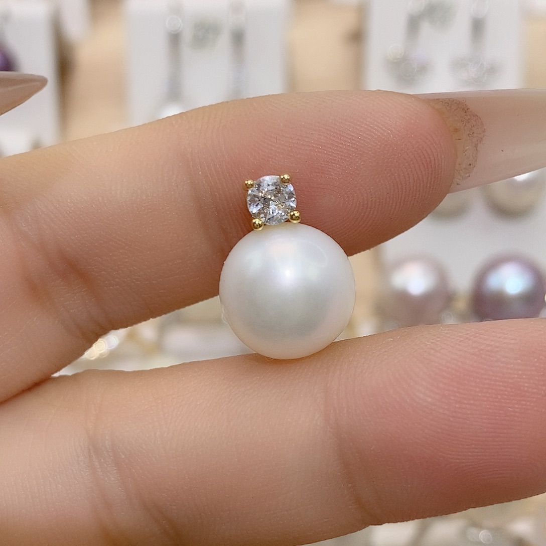 淡水珍珠颈饰合金