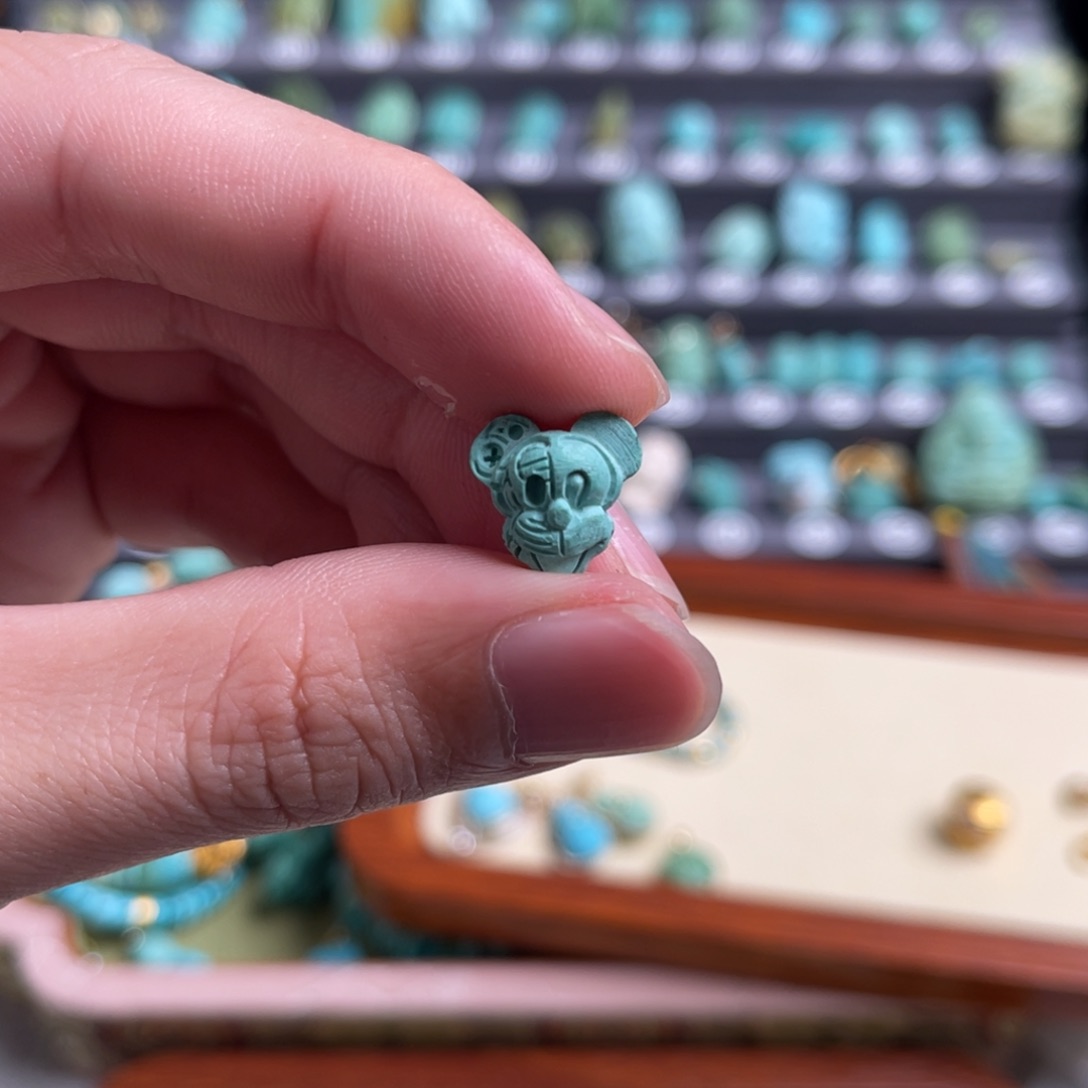 绿松石珠宝奇石未镶嵌