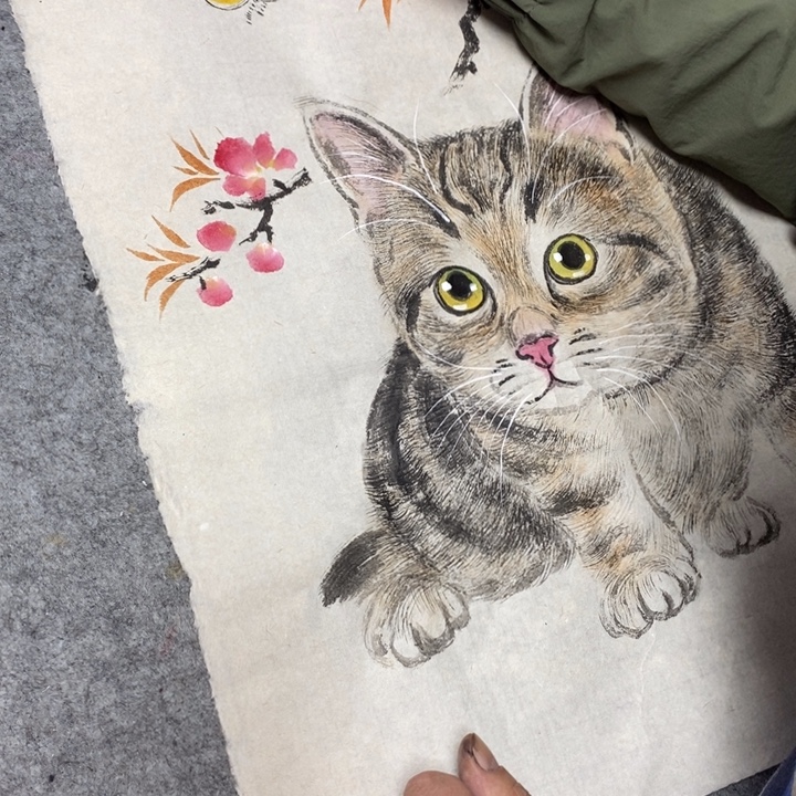 国画亲笔手绘原创