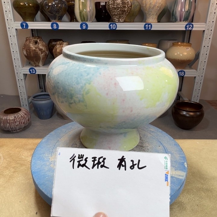 景德镇陶瓷花盆345