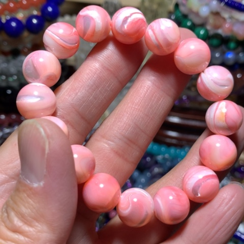 石英质玉手链未镶嵌12m手串