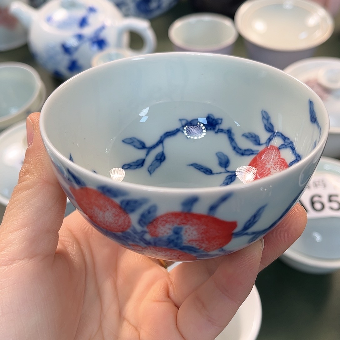 杯青花瓷器青花瓷器