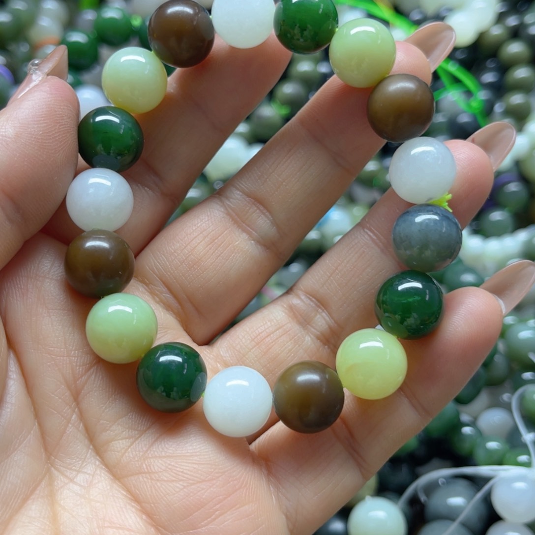 和田玉手链未镶嵌