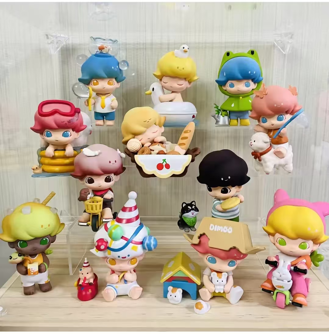 【国版】高质量dimoo宠物度假系列潮流盲盒可爱摆件挂件