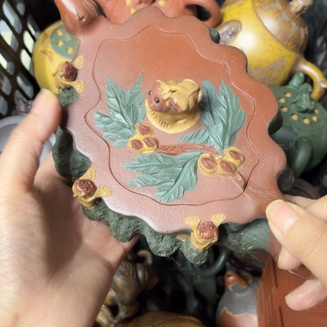 紫砂茶壶紫砂壶泡茶280微瑕疵