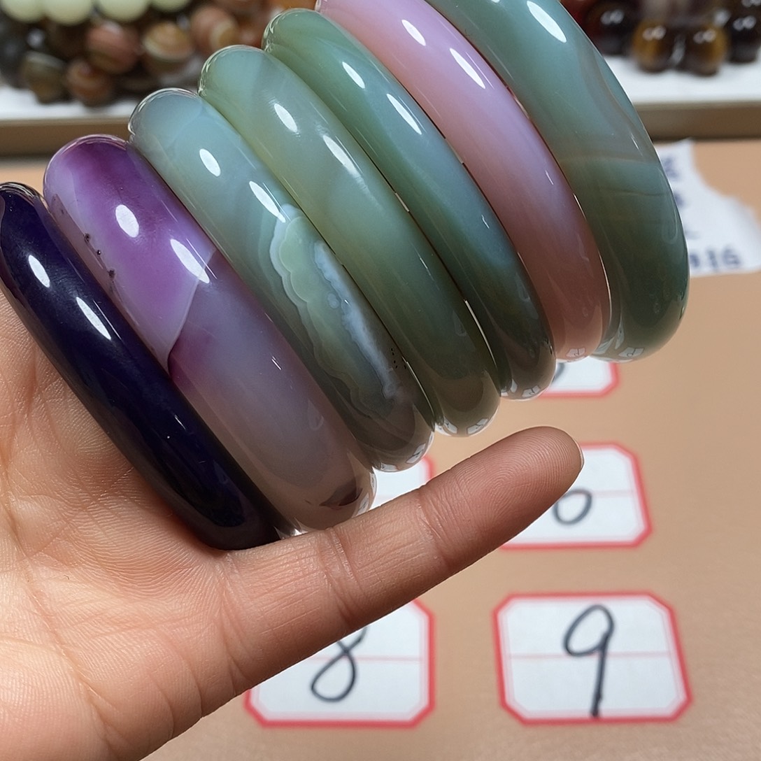 好***情玛瑙/玉髓未镶嵌颈饰