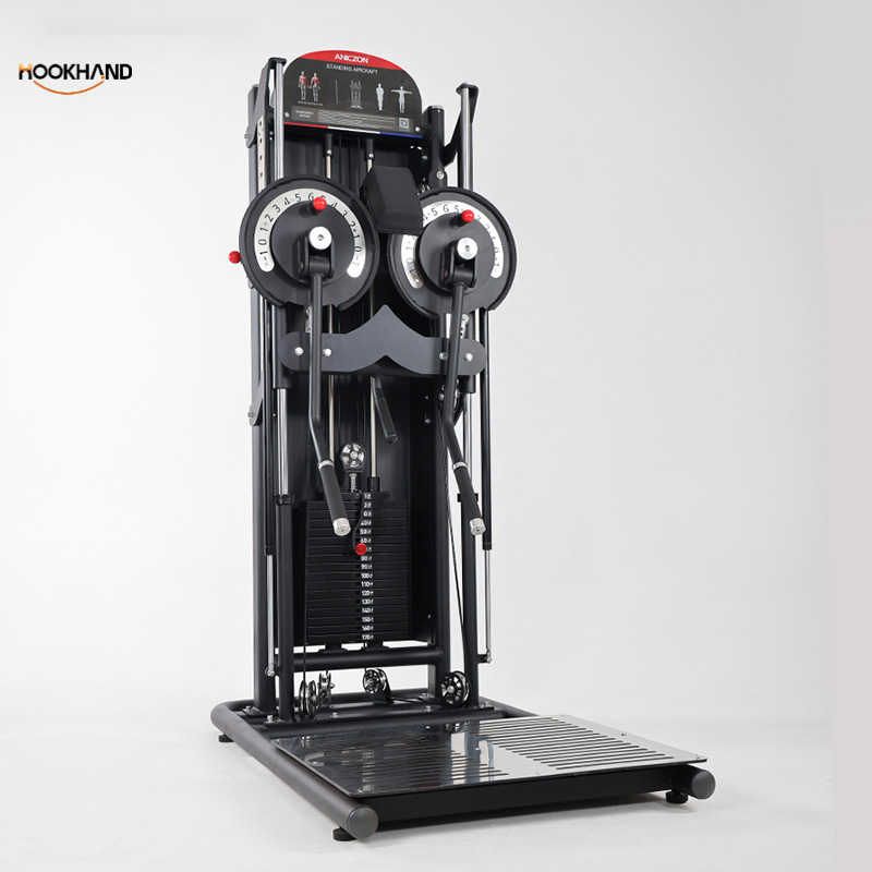 侧平举训练器多功能臂力器商用健身房飞鸟夹胸蝴蝶机肩部训练器