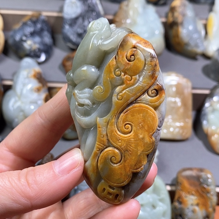 和田玉把件未镶嵌?****9