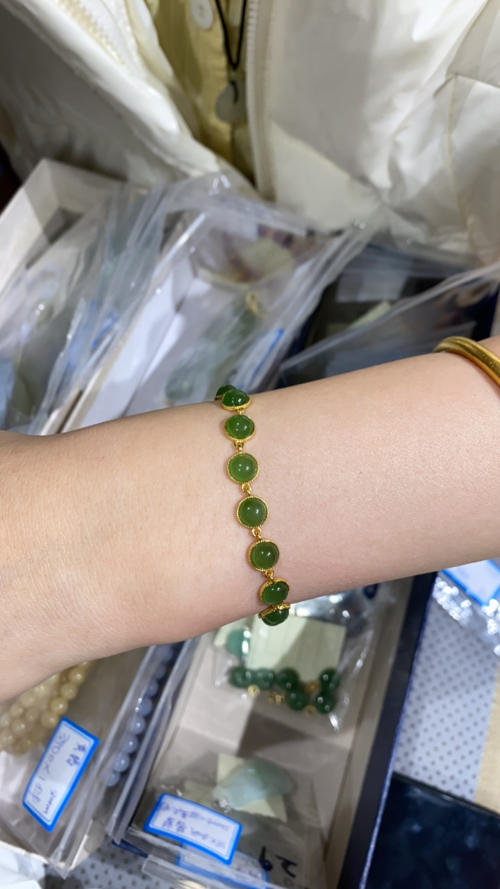 和田玉手链气质轻奢