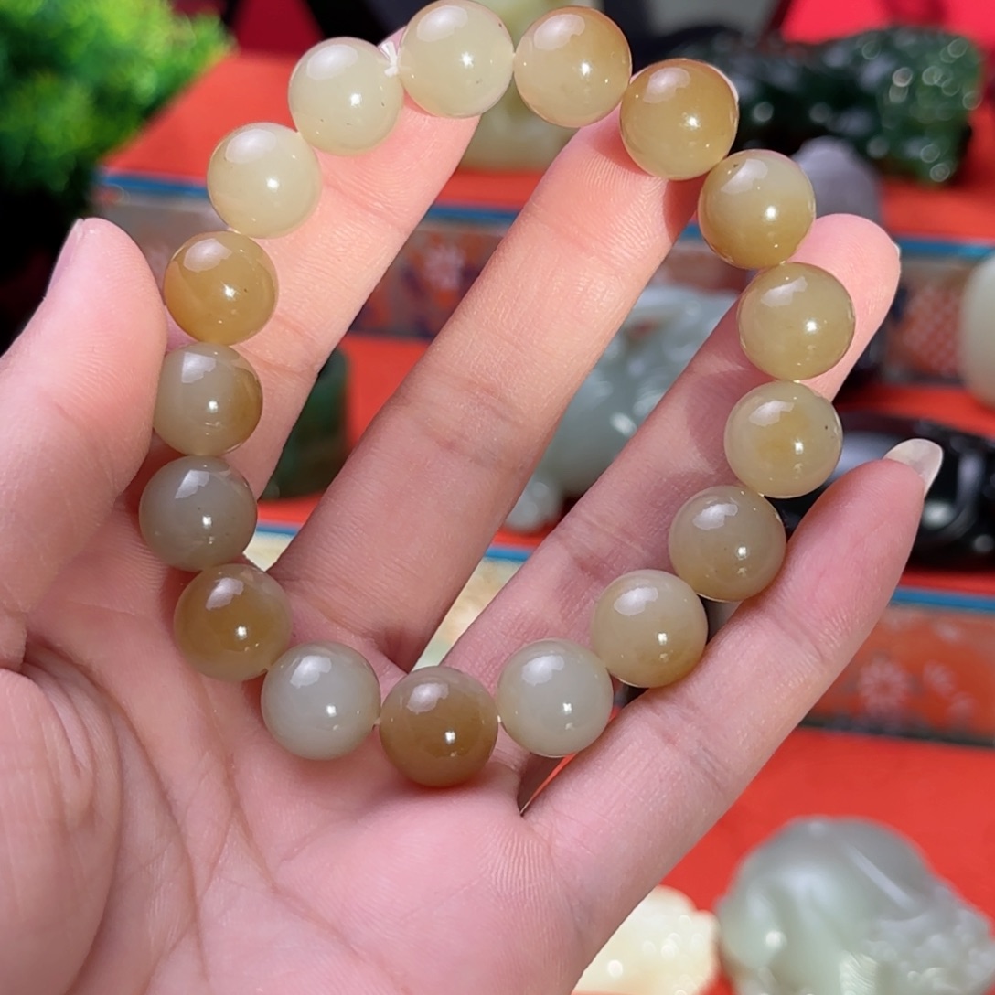 未镶嵌手串和田玉