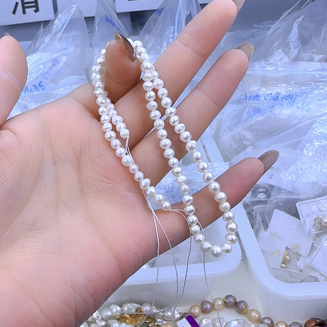 未镶嵌项链定制588淡水珍珠