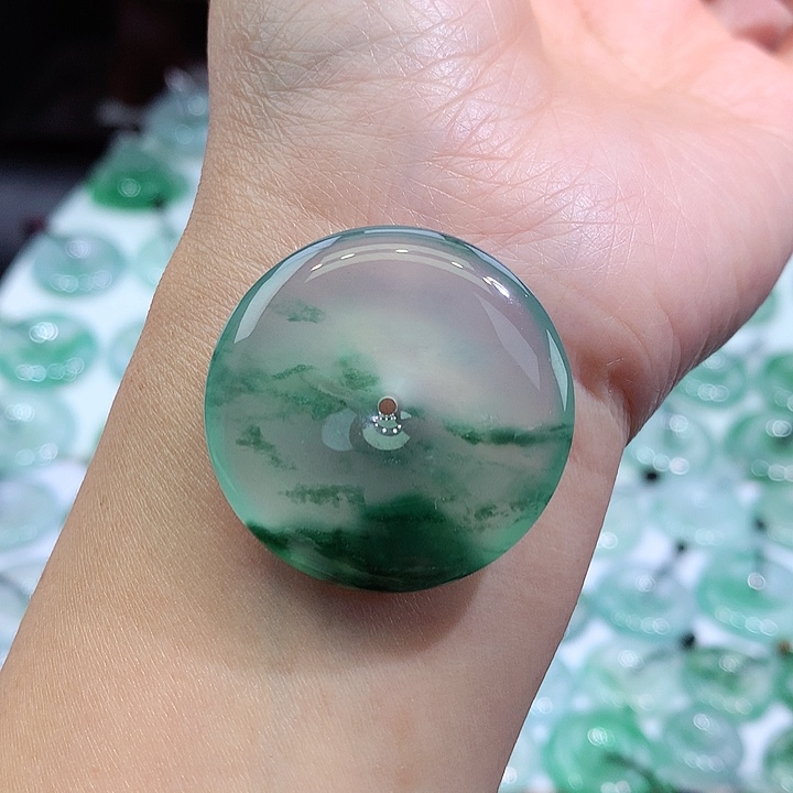 颈饰未镶嵌翡翠29尺寸33*5.7 