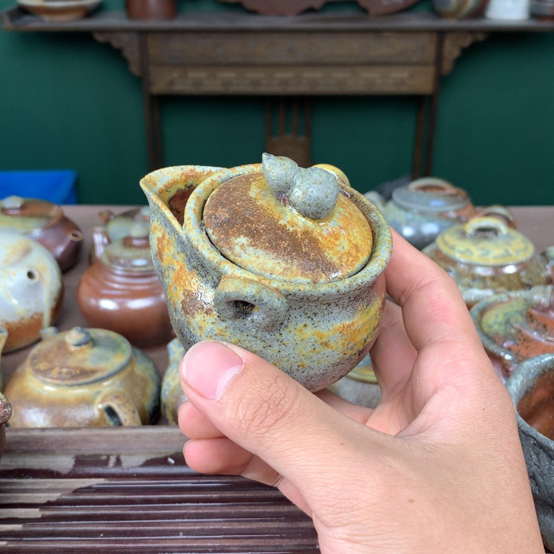 紫砂茶壶阳****Y纯自然柴烧