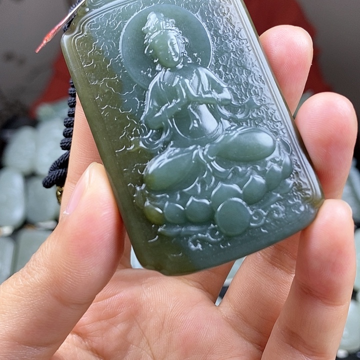 和田玉挂件未镶嵌