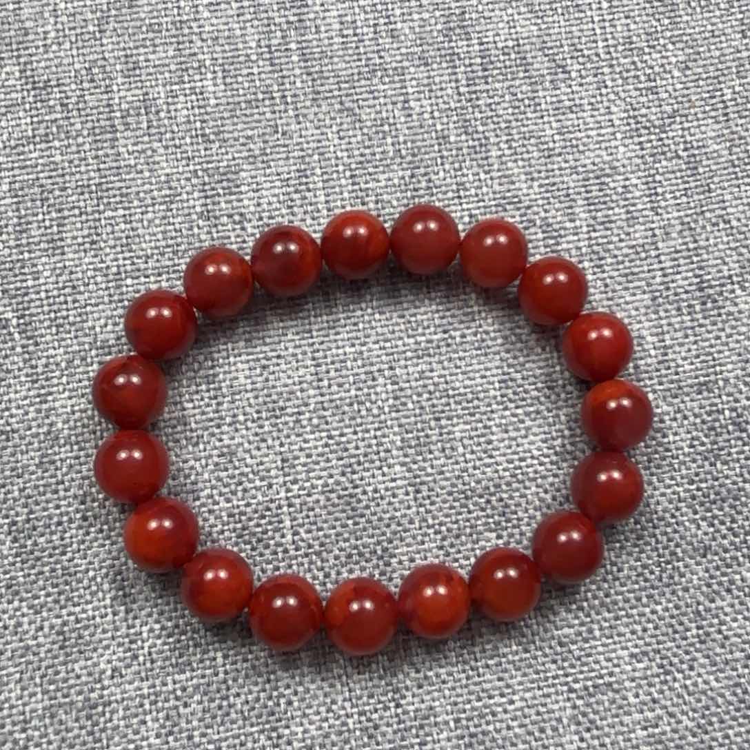 南红玛瑙手串未镶嵌糟*头