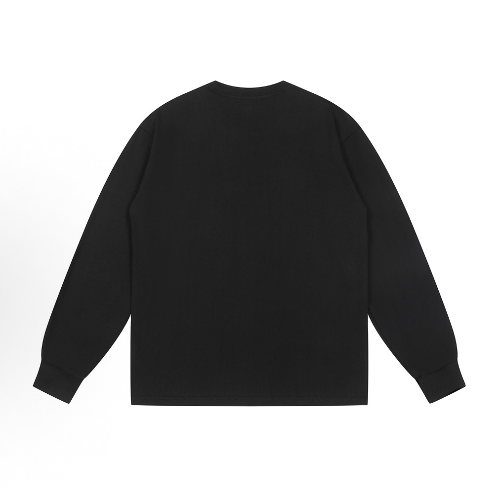 （A108-A142）重磅国潮潮牌纯棉百棉长袖me af bip w8 ac 华青