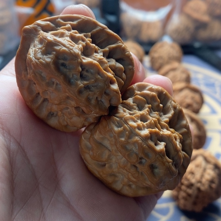 吊坠文玩核桃文玩核桃白蛇谷39