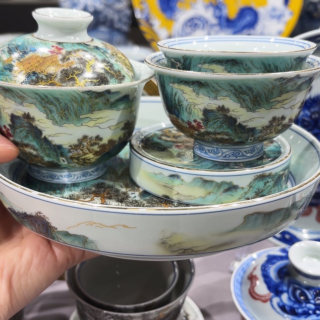 瓷片景德镇瓷器艺术