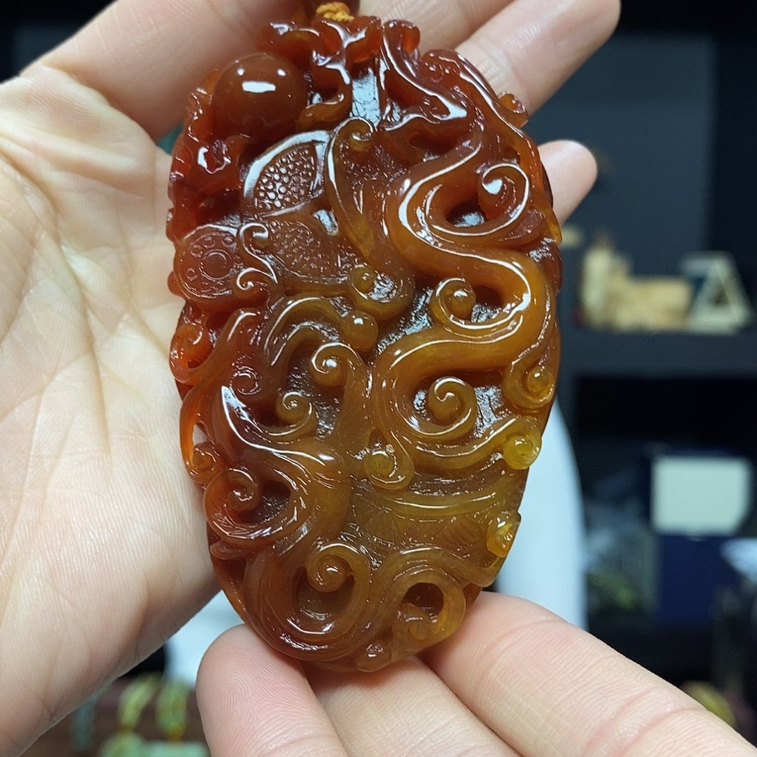 岫玉挂件吊坠未镶嵌