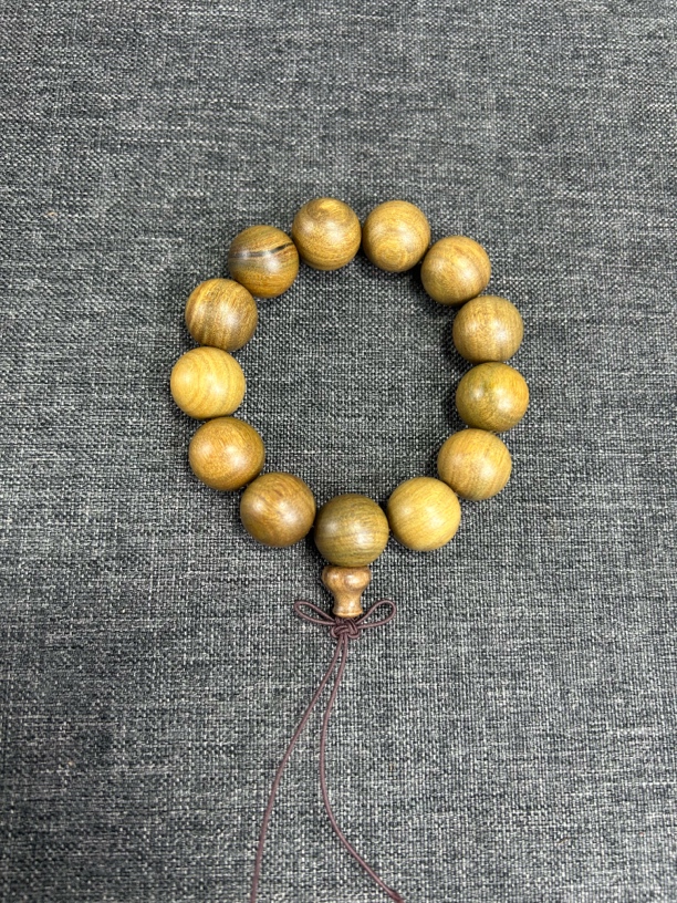 2  绿檀1.8单圈素珠款