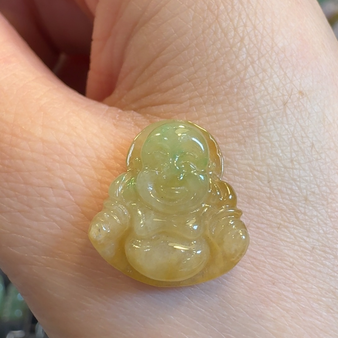 翡翠挂件未镶嵌佛公