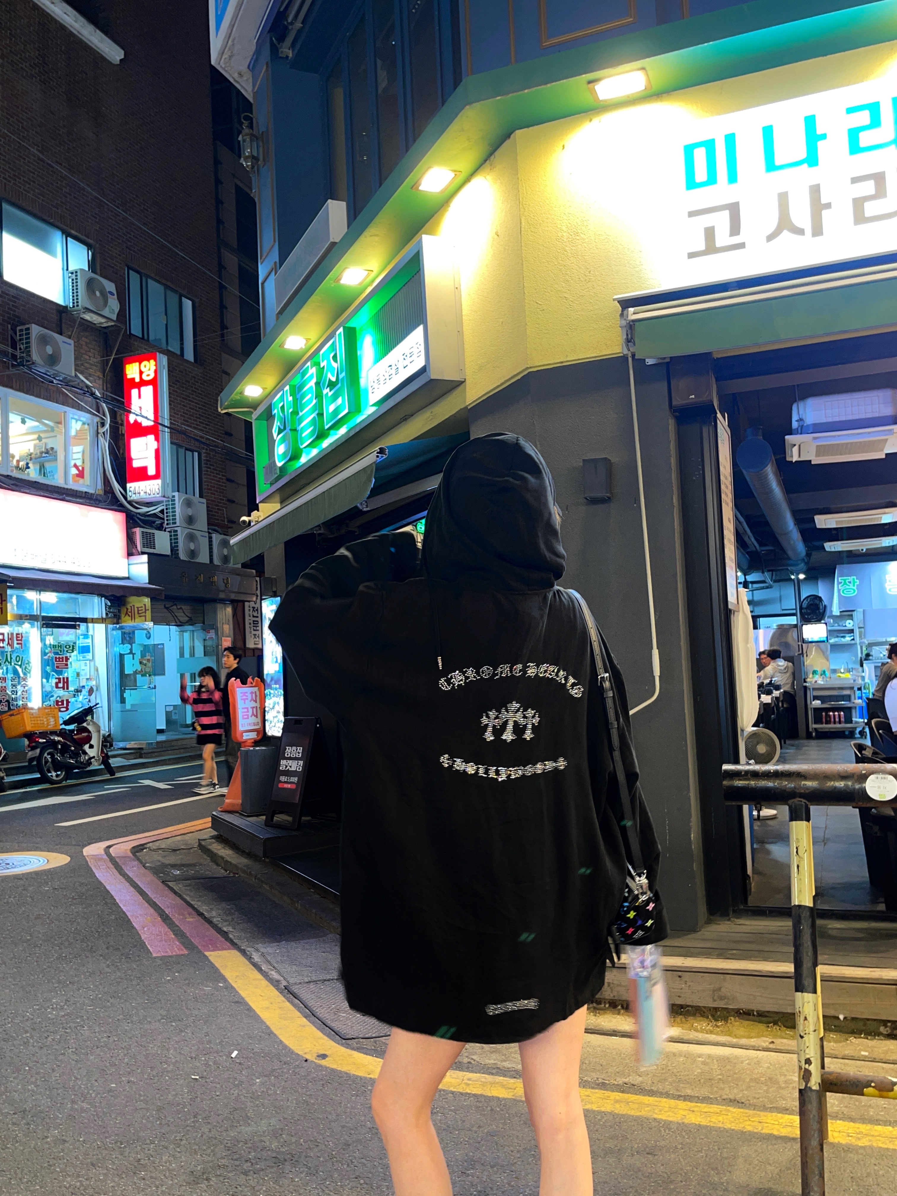 【陶格】休闲百搭十字烫钻韩版外套TG25B2C1740