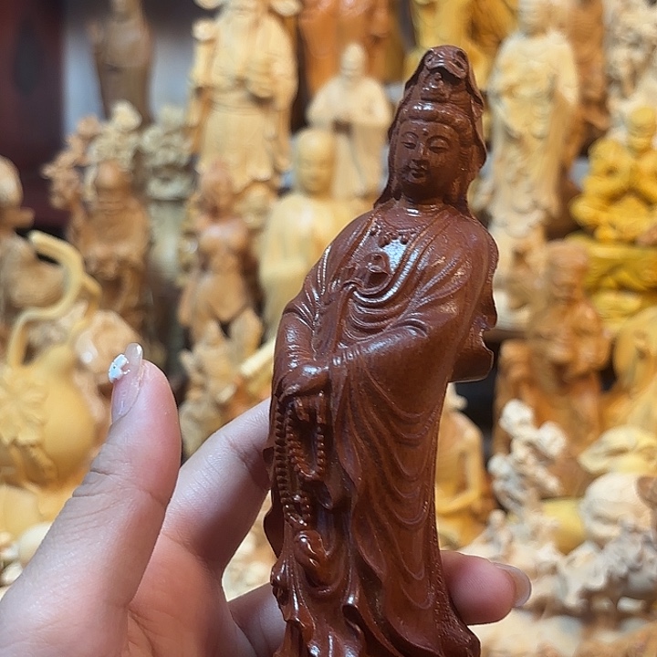 破布木（黄金檀）黄金檀瑕疵观音