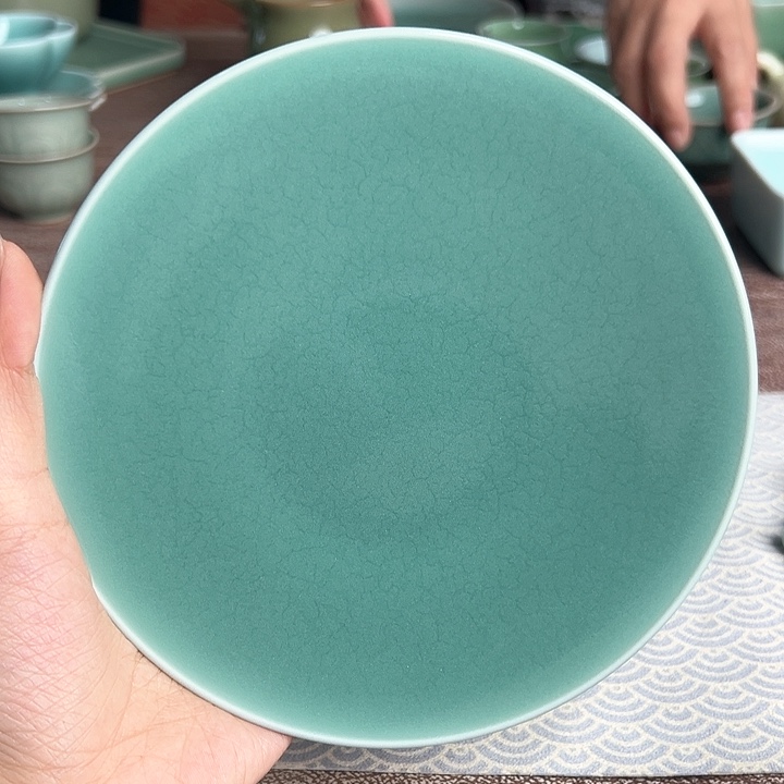 龙泉云间青瓷小米茶器