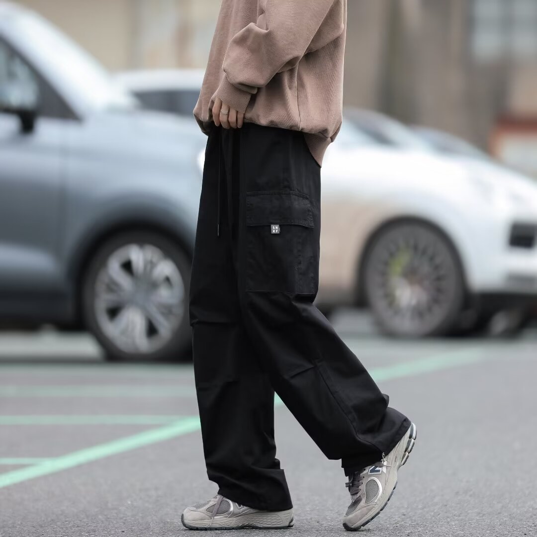 K5休闲裤2025年高街潮流cityboy美式街头潮chic情侣装嘻哈