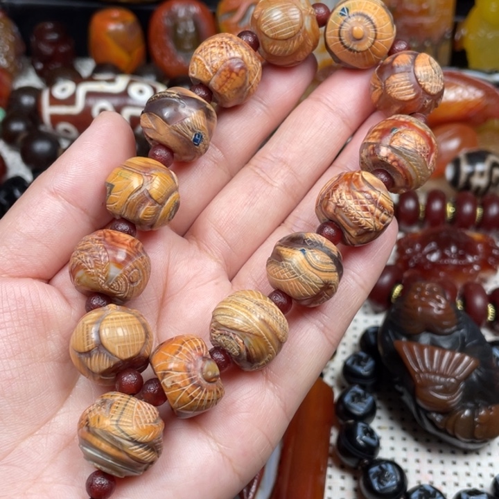 玛瑙/玉髓未镶嵌颈饰