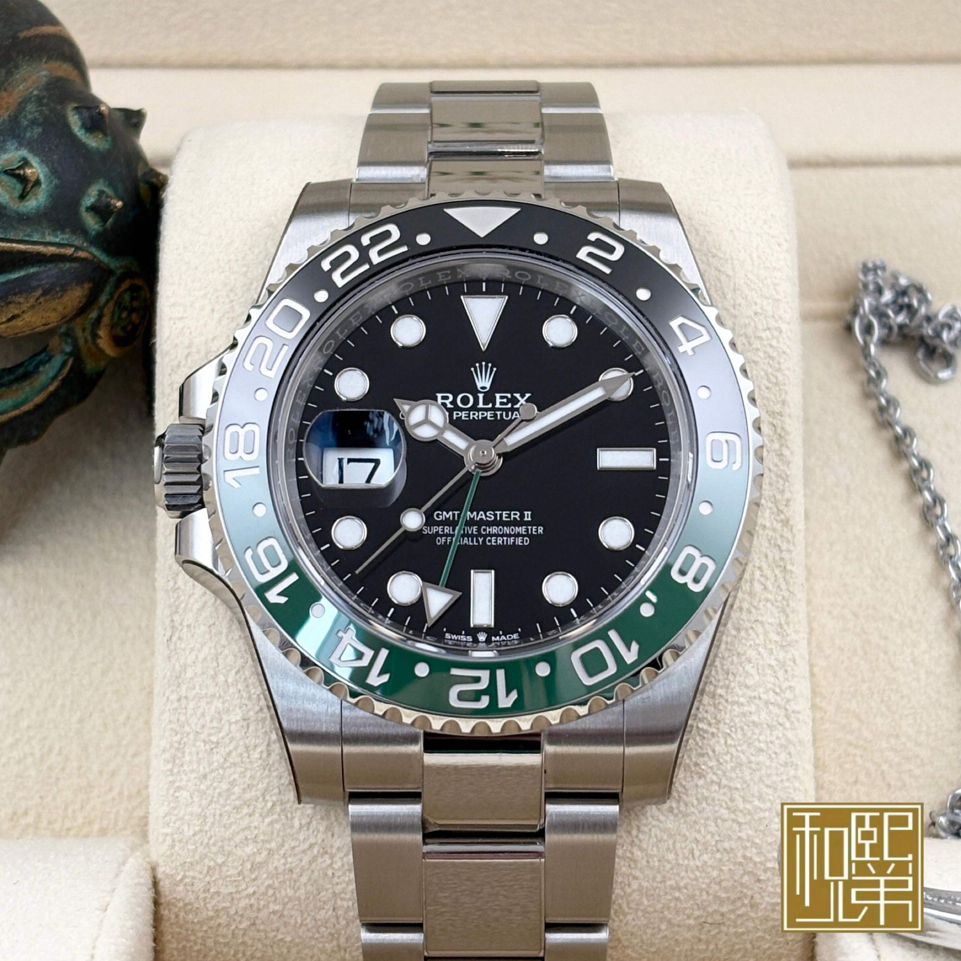 99新 Rolex/劳力士 格林尼治/M126720VTNR-0001/雪碧/24全/40