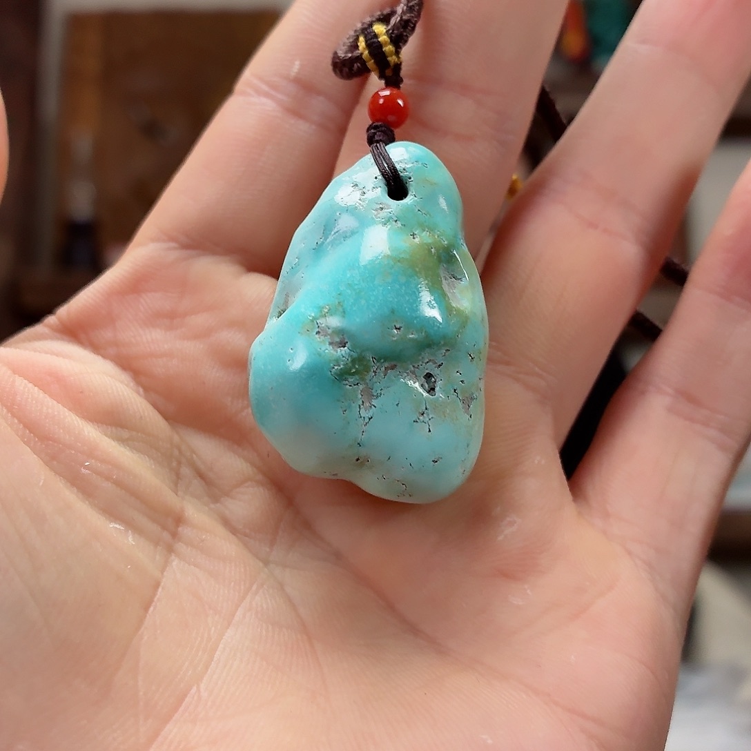 未镶嵌绿松石珠宝奇石