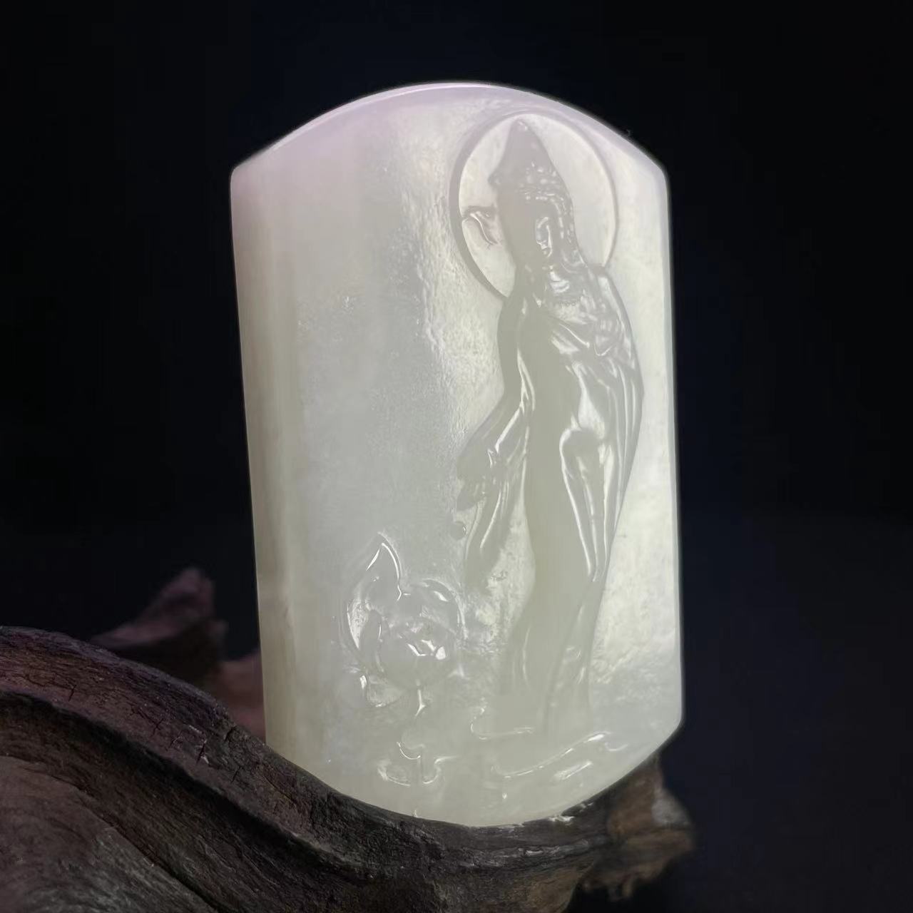 A619 和田玉吊坠 ZH533604