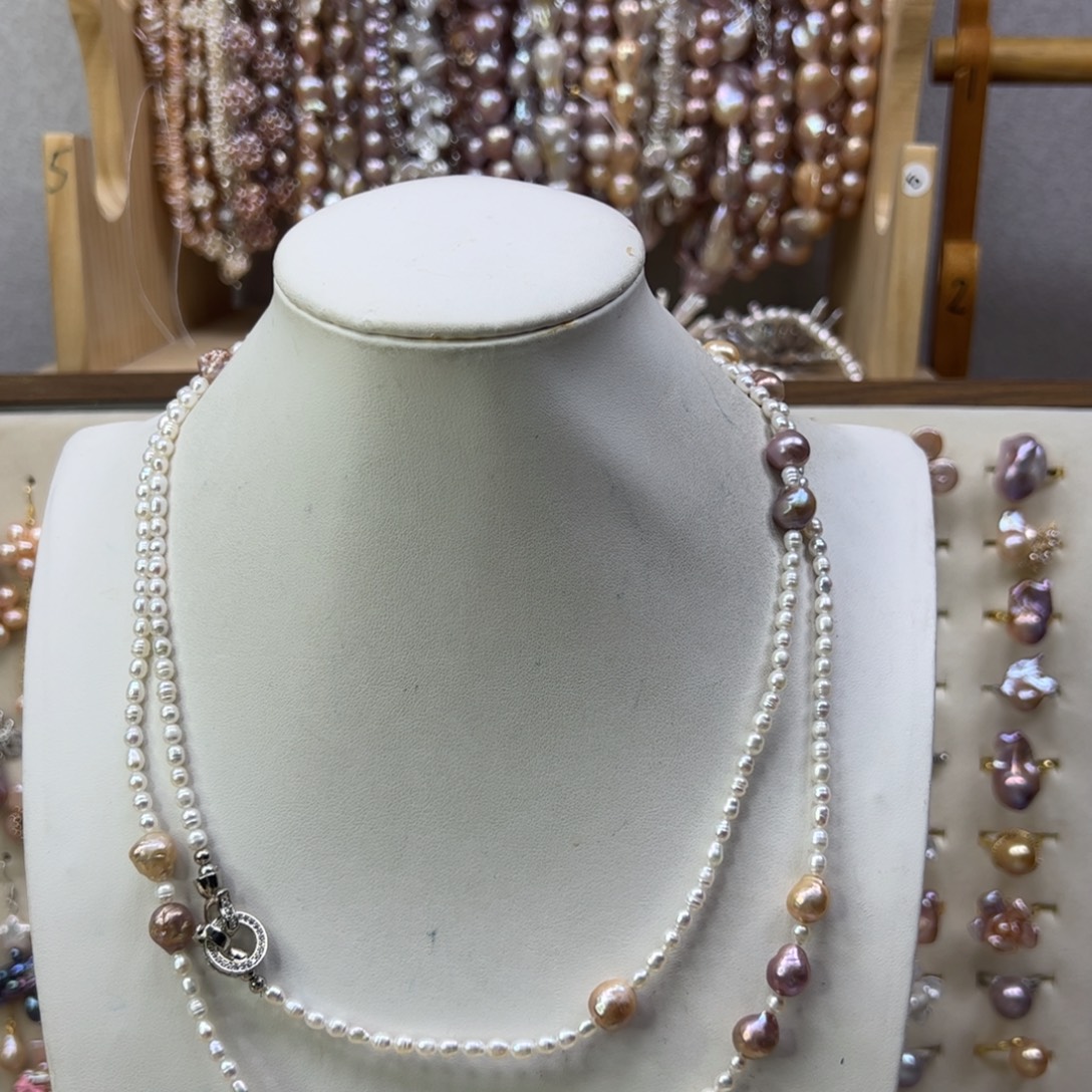 淡水珍珠合金手绳