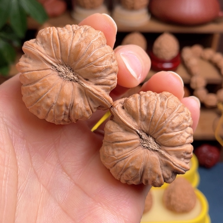 文玩核桃把件南瓜墩41