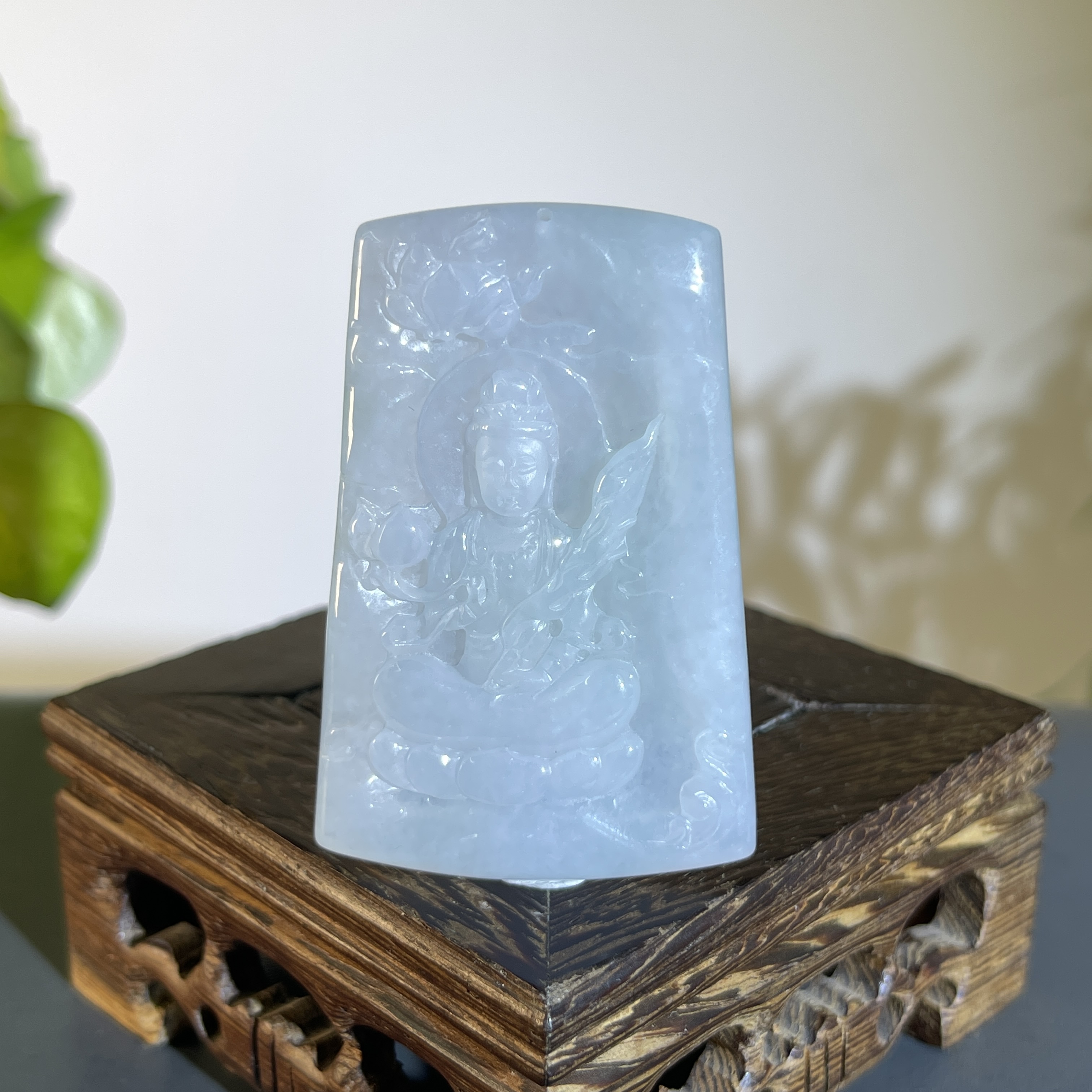 JTB26-81  天然缅甸A货翡翠  虚空藏