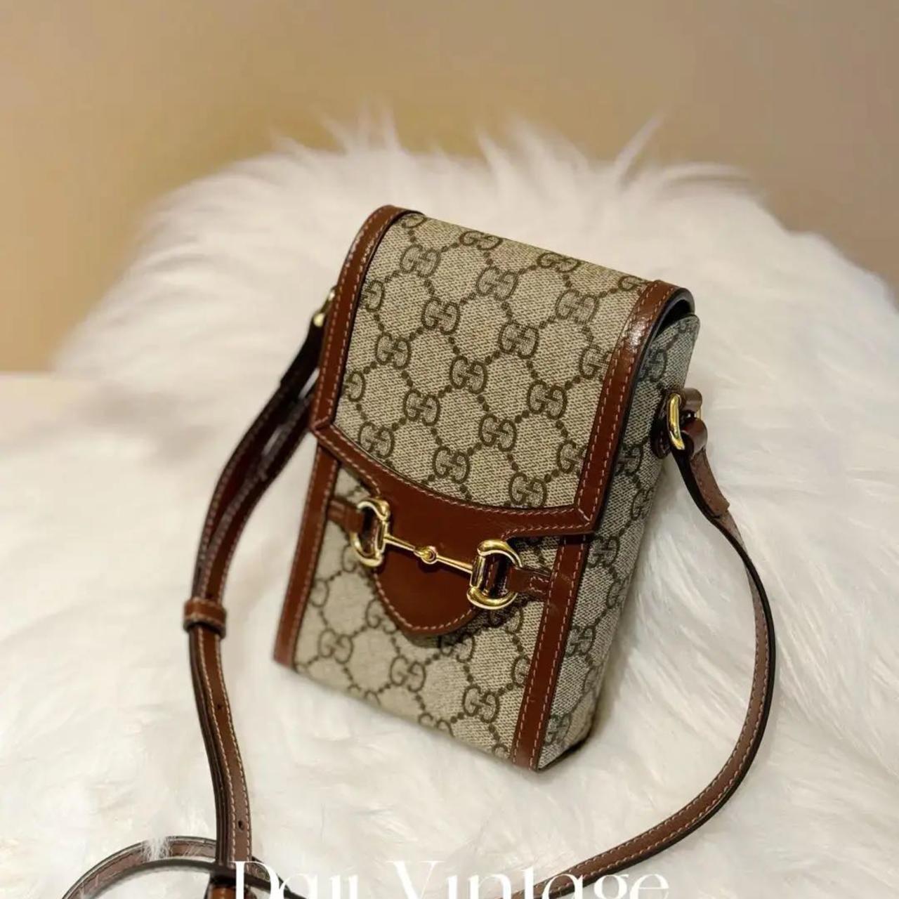 99新 GUCCI/古驰 大吉中古/古驰1955马鞍手机斜挎包