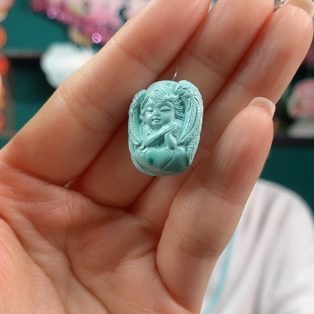 绿松石珠宝奇石未镶嵌