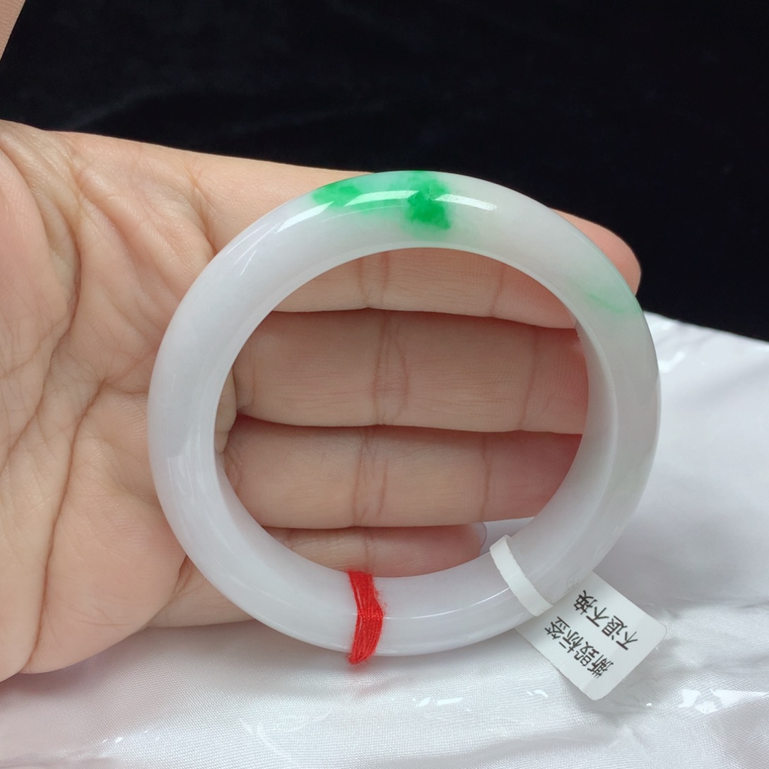翡翠手镯未镶嵌正圈56.3