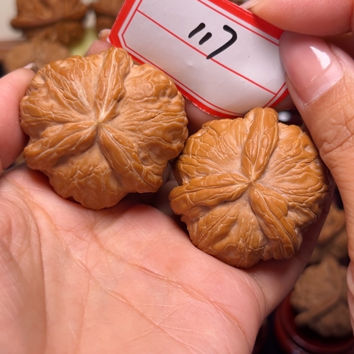 文玩核桃吊坠43粗筋元宝奔117