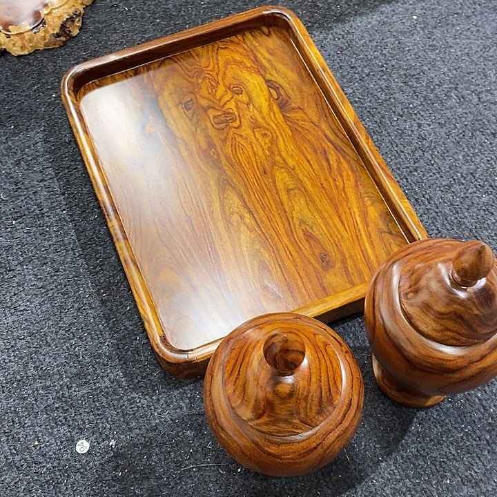 暖***风茶叶罐两个盘一个的