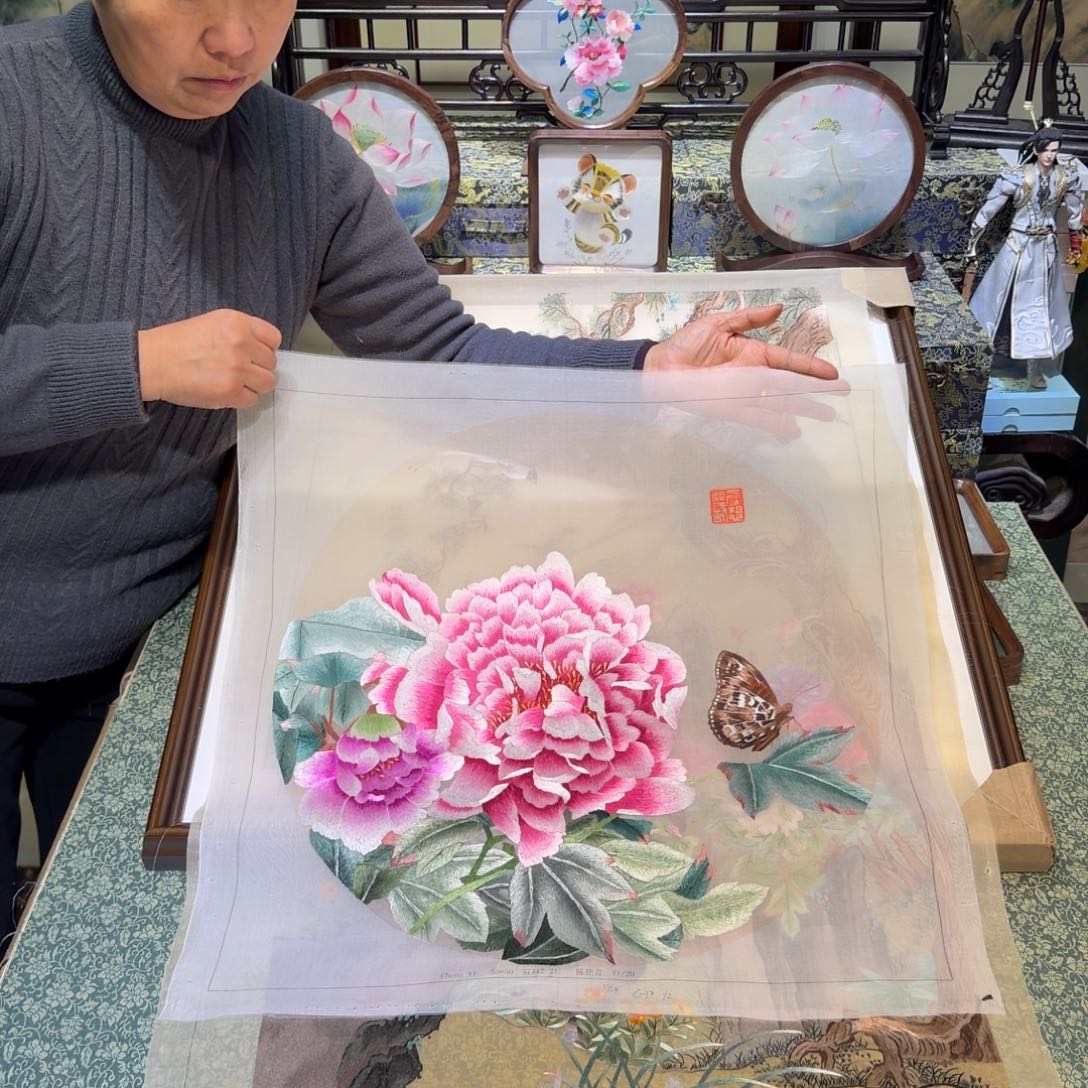 刺绣手工苏绣工艺